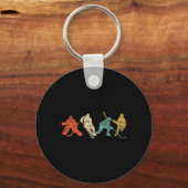 Vintager Eishockey Schlüsselanhänger (Vorderseite)