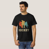 Vintager Eishockey T-Shirt (Vorne ganz)