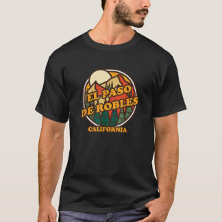 Vintager El Paso de Robles California Mountain Hik T-Shirt
