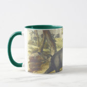 Vintager Elefant Tasse (Links)
