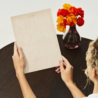 Vintager, eleganter Altpapierbuchstabe