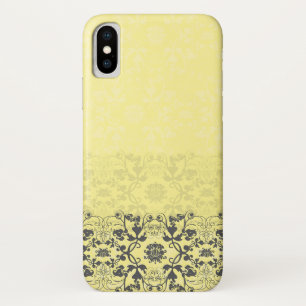 Vintager, eleganter Damaskus gedippter Lace Floral Case-Mate iPhone Hülle