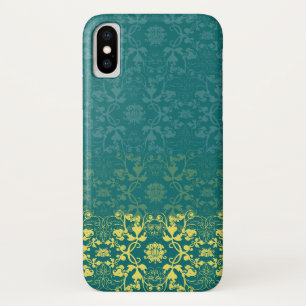 Vintager, eleganter Damaskus gedippter Lace Floral Case-Mate iPhone Hülle