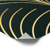 Vintager, eleganter Deko (Ecke)