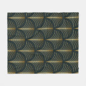 Vintager, eleganter Deko Fleecedecke (Vorderseite (Horizontal))