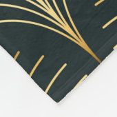 Vintager, eleganter Deko Fleecedecke (Ecke)