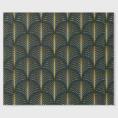 Vintager, eleganter Deko Geschenkpapier (Flach)