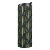 Vintager, eleganter Deko Thermosbecher (Nach links gedreht)