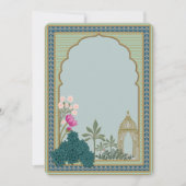 Vintager Eleganter Garten Einladung (Vorderseite)