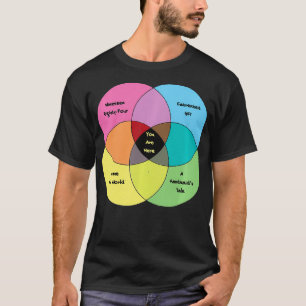 Vintager Empfang bei der Konvergenz Retro Scifi Dy T-Shirt