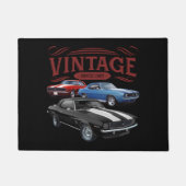 Vintager Empfang Fußmatte (Vorderseite)