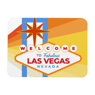 Vintager Empfang in Las Vegas Magnet