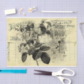 Vintager Empfang Seidenpapier (Handwerk)