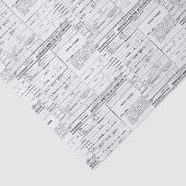 Vintager Empfang Seidenpapier (Ausschnitt)