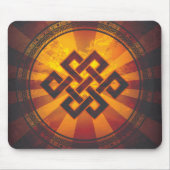 Vintager endloser Knoten-Druck Mousepad (Vorne)
