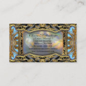 Vintager Engel elegantes 2" beruflich Visitenkarte (Rückseite)