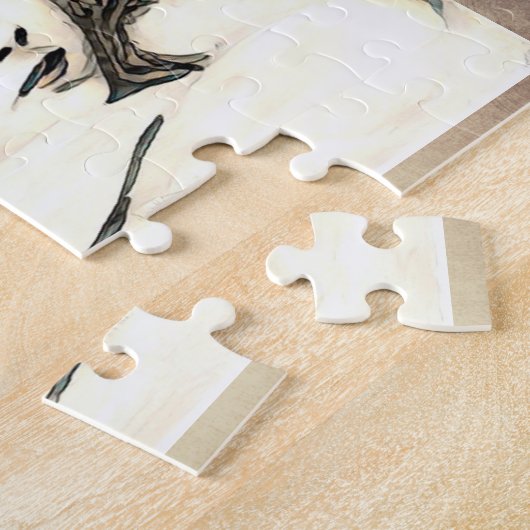 Vintager Engel-Engel Puzzle (Seite)