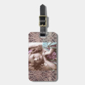 Vintager Engel Gepäckanhänger (Vorderseite vertikal)