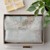 Vintager Engel mit Geige Seidenpapier (Geschenk)