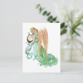 Vintager Engel Postkarte (Stehend Vorderseite)