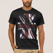 Vintager England-Flaggen-T - Shirt (Vorderseite)