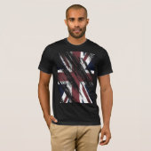 Vintager England-Flaggen-T - Shirt (Vorne ganz)