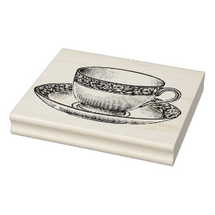 Vintager englischer gummistempel
