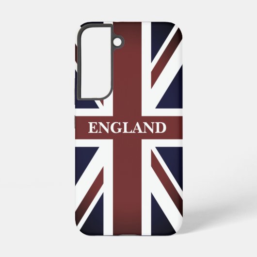 Vintager englischer Stolz in der Britischen Union Samsung Galaxy Hülle (Rückseite)
