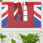 Vintager englischer Telefon-Stand Handtuch (Gefaltet)