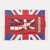 Vintager englischer Telefon-Stand Handtuch (Horizontal)