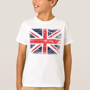 Vintager Entwurf das T-Shirt des BRITISCHES