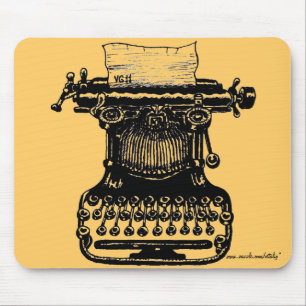 Vintager Entwurf mousepad grafische Kunst der