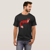 Vintager Entwurfs-T - Shirt Fox (Vorne ganz)