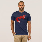 Vintager Entwurfs-T - Shirt Fox (Vorne ganz)