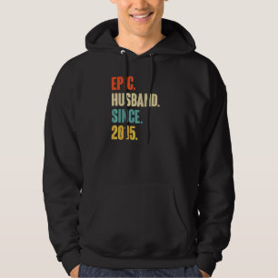 Vintager epischer Ehemann seit 2015 7. Wedding Ani Hoodie