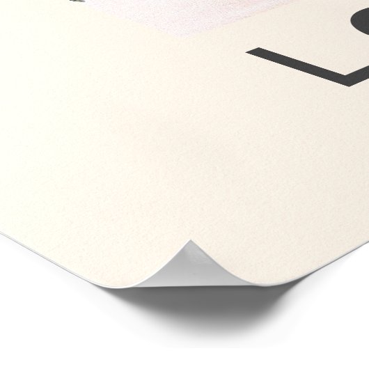 Vintager Erdbeermarkt Poster (Ecke)