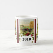 Vintager Erntedank 2010 Kaffeetasse (Mittel)