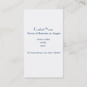 Vintager Erntedank Gruß Visitenkarte (Rückseite)