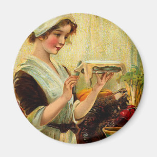 Vintager Erntedank-Magnet Magnet