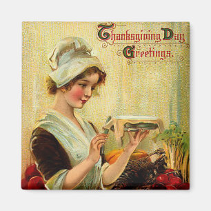 Vintager Erntedank-Magnet Magnet