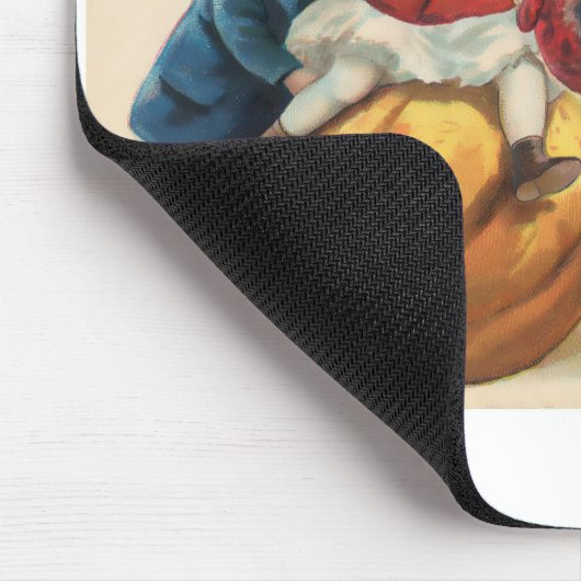Vintager Erntedank Mousepad (Ecke)