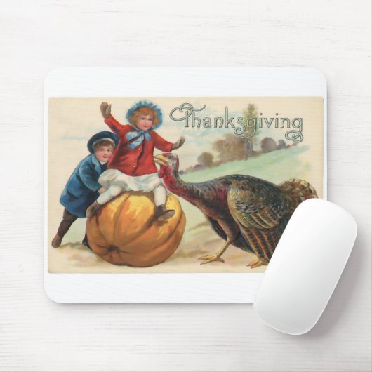 Vintager Erntedank Mousepad (Mit Mouse)