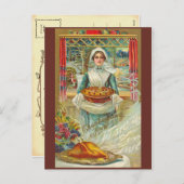 Vintager Erntedank Postkarte (Vorne/Hinten)