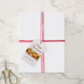 Vintager Erntedank Pumpkins Custom Company Party Geschenkanhänger (Mit Garn)