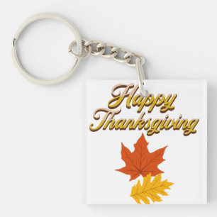 Vintager Erntedank Schlüsselanhänger