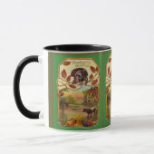 Vintager Erntedank Tasse (Links)