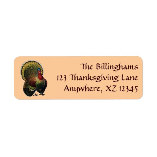 Vintager Erntedank Türkei (Vorne)