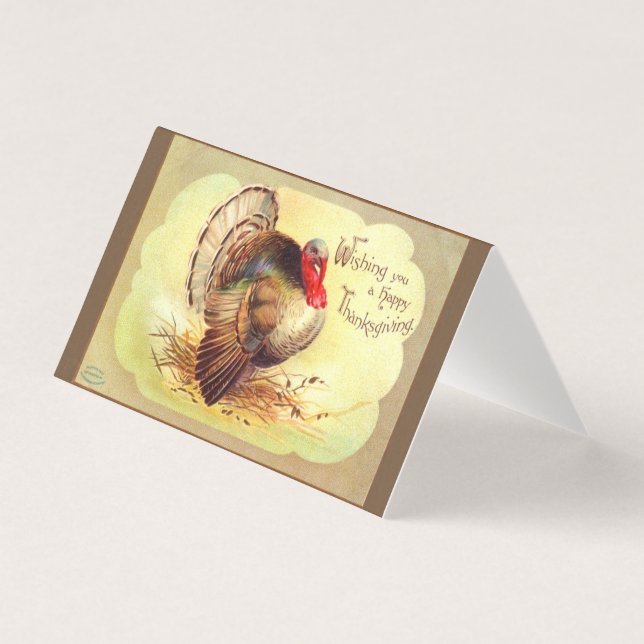 Vintager Erntedank Türkei (Vorderseite)