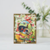 Vintager Erntedank Türkei Harvest Postkarte (Stehend Vorderseite)