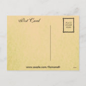 Vintager Erntedank Türkei Postcard Gruß Feiertagspostkarte (Rückseite)